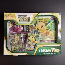 Pokemon TCG Leafeon VSTAR Special Collection Box Factory Sealed Brand New - Image 1
