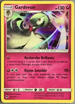 CARTE POKEMON Gardevoir Tonnerre Perdu 141/214 Holo Excellent etat, jamais jouee - Image 1