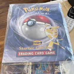 Pokemon Starter Gift Box Kit with Starter Deck Pikachu Character English TCG - Image 1