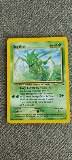 Scyther - Pokemon TCG - MP - Uncommon - Neo Discovery 46/75 - Image 1