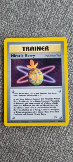 Miracle Berry - Pokemon TCG - MP - Uncommon - Neo Genesis 94/111 - Image 1