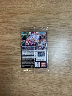 One Piece Monkey D. Luffy US Voyage College Basketball Promo Card (Sealed) - Image 2