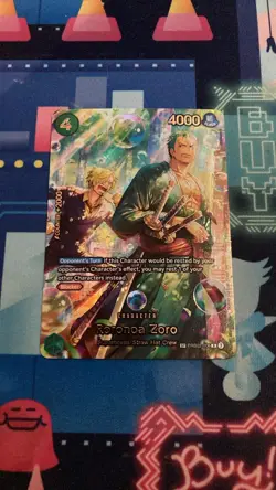 Roronoa Zoro - PRB02-006 (SP) - The Azure Sea's Seven OP14 Near Mint - Image 1