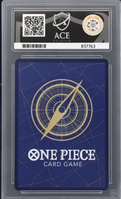 One Piece EN P-037 Monkey.D.Luffy 2023 Promo Ace GEM MT 10 Card Ace Label - Image 4