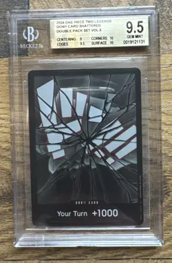 2024 One Piece Two Legends Don! Card Shattered Double Pack Set Vol 5 BGS 9.5 - Image 1