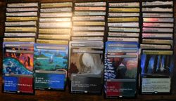 MTG Rare Non-Basic Mana - No Dupes - 50 Cards - LP/NM - 7 Foil - 10 Full-Art - Image 1