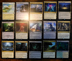 MTG Rare Non-Basic Mana - No Dupes - 50 Cards - LP/NM - 7 Foil - 10 Full-Art - Image 2