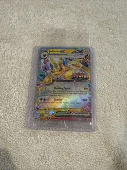 Pokemon Prismatic Evolutions Jolteon ex 030/131 Stamped Promo Card Sealed 384 - Image 1