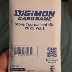 Bandai Digimon Card Game Store Tournament Kit 2025 Vol.1 5 Kits English - Image 1