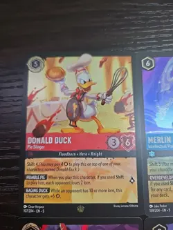 Disney Lorcana TCG Card Lot Legendary Lot Of 8 Cards 2 Foils NM Pack Fresh - Image 2