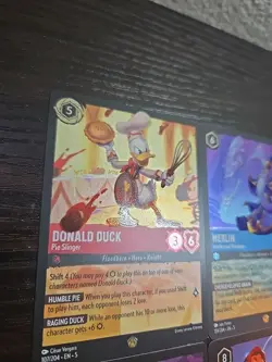 Disney Lorcana TCG Card Lot Legendary Lot Of 8 Cards 2 Foils NM Pack Fresh - Image 3