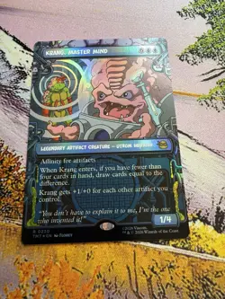Krang, Master Mind - Showcase Teenage Mutant Ninja Turtles MTG Foil - Image 2