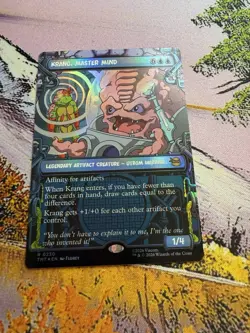 Krang, Master Mind - Showcase Teenage Mutant Ninja Turtles MTG Foil - Image 3