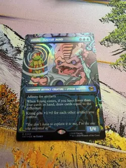 Krang, Master Mind - Showcase Teenage Mutant Ninja Turtles MTG Foil - Image 5