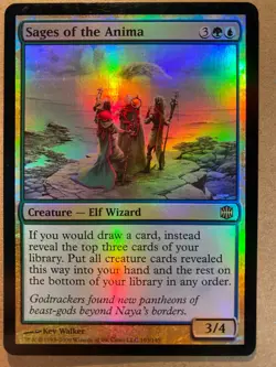MTG 1x FOIL Sages of the Anima Alara Reborn Modern Magic the Gathering x1 NM - Image 1