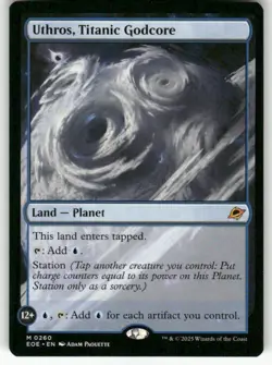 MTG - Uthros, Titanic Godcore - Edge of Eternities (NM) - Image 1