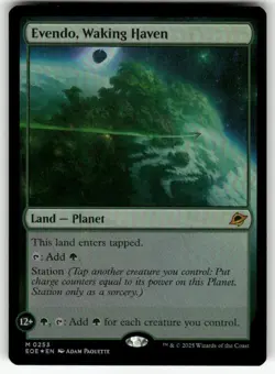 MTG - Evendo, Waking Haven - FOIL Edge of Eternities (NM) - Image 1
