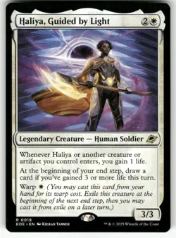 MTG - Haliya, Guided by Light - Edge of Eternities (NM) - Image 1