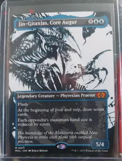 Magic: The Gathering Jin-Gitaxias, Core Augur Mythic 11 Regular Borderless - Image 1