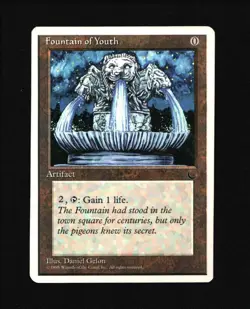 MTG Fountain of Youth SP/NM- Chronicles Magic the Gathering ~ Free Shipping ~ - Image 1