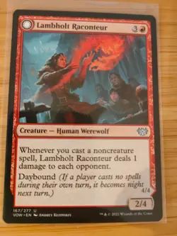 MTG Lambholt Raconteur Lambholt Ravager 167 Innistrad: Crimson Vow - Image 1