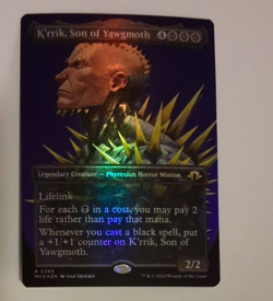 K'rrik Son of Yawgmoth FOIL NM MH3 Magic the Gathering MTG Modern Horizons 3 - Image 1