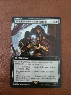 Black Market Connections *Extended Art* [ACR] Universes Beyond: Assassin's Creed - Image 1