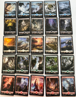 MTG Magic The Gathering 150+ Full Art Zendikar Lands Lot. LP to NM-MT Pack Fresh - Image 1