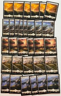 MTG Magic The Gathering 150+ Full Art Zendikar Lands Lot. LP to NM-MT Pack Fresh - Image 4