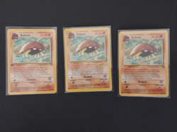 Kabuto 1st Edition Fossil, Unlimited and Legendary Pokemon Card Lot - Image 1