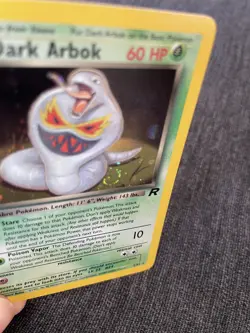 Pokemon Dark Arbok *swirl* #2 1st Edition Holo Rare Team Rocket- NM Condition - Image 3