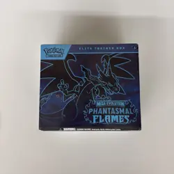 POKEMON TCG MEGA EVOLUTION PHANTASMAL FLAMES ETB ELITE TRAINER BOX SEALED NEW - Image 1
