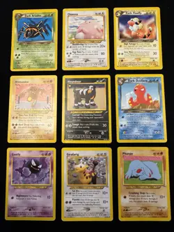 Pokemon TCG - Neo Destiny 💫 11 Cards - Played - 2 Rares - WOTC - Image 1