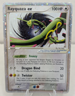 Pokemon Black Star Promo Rayquaza Ex 039 Holo Rare HP/DMG - Image 1