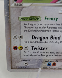 Pokemon Black Star Promo Rayquaza Ex 039 Holo Rare HP/DMG - Image 5