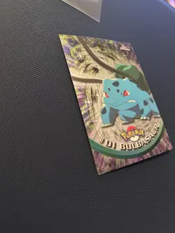 Pokemon Topps Chrome 2000 TV Animation Red Label - Bulbasaur #01 NM/LP+ - Image 3