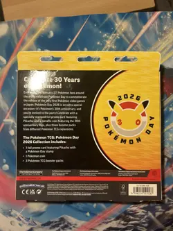 Pokemon TCG - Pokemon Day 2026 Pikachu Promo Pack (New and Sealed) - Image 2