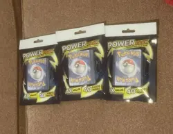 3pks- Pokemon TCG - Power Pack Guaranteed Powerful Holo Rare 40 cards in pack - Image 4