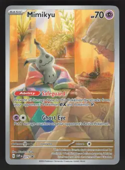 Mimikyu 075 Pokemon TCG SV: Scarlet & Violet Promo Cards NM - Image 1