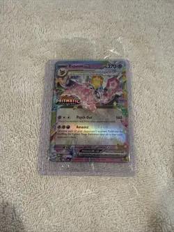 ESPEON EX 034/131 POKEMON PRISMATIC EVOLUTION STAMPED PROMO SEALED SURPRISE BOX - Image 1