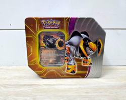 Pokemon TCG Paradox Destinies Iron Boulder ex Tin (Journey, Surging, Destined) - Image 1
