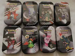 Pokemon TCG Unova Mini Tin (Set Of 8) Black Bolt & White Flare SEALED FAST SHIP - Image 2
