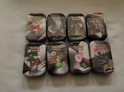 Pokemon TCG Unova Mini Tin (Set Of 8) Black Bolt & White Flare SEALED FAST SHIP - Image 3