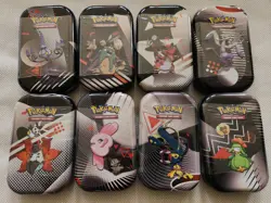 Pokemon TCG Unova Mini Tin (Set Of 8) Black Bolt & White Flare SEALED FAST SHIP - Image 4