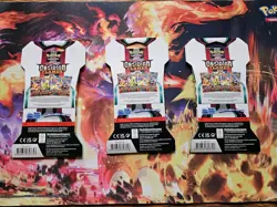 Pokemon Obsidian Flames Sleeved Booster Packs Lot Of 3 Sealed - Image 2