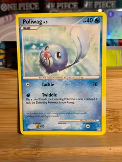 POLIWAG 114/146 Legends Awakened Unlimited Vintage Pokemon TCG Lightly Played - Image 1