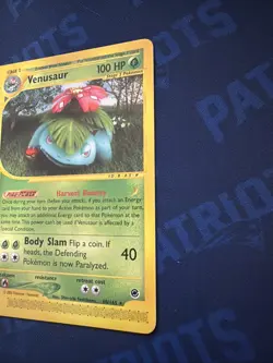 Venusaur 68/165 Expedition Non-Holo Rare Pokemon TCG VLP - Image 3