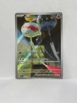 Chimecho 179/167 Illustration Rare SV06: Twilight Masquerade Pokemon TCG NM - Image 1