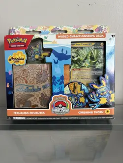 Pokemon 2024 World Championships Deck (Fernando Cifuentes/ Iron Thorn EX) - Image 1