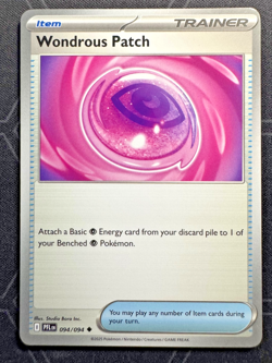 Pokemon Wondrous Patch 094/094 Uncommon ME02: Phantasmal Flames Regular M/NM - Image 1